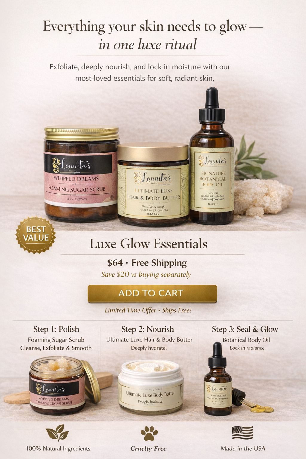 Luxe Glow Routine Bundle