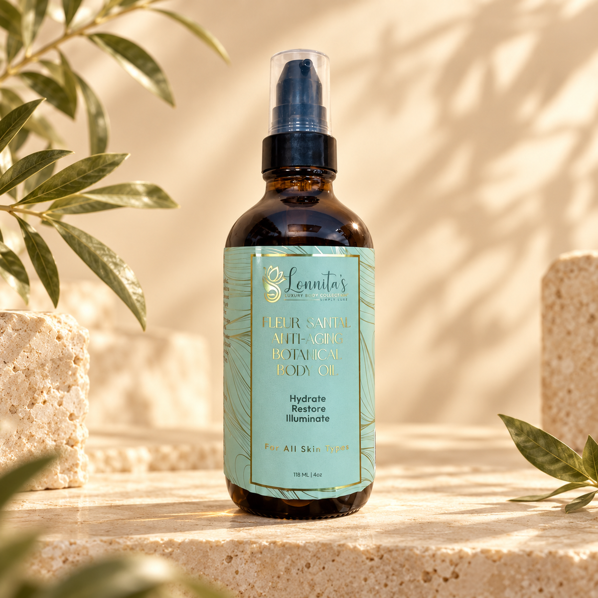 Lonnlux Botanical Body Elixir