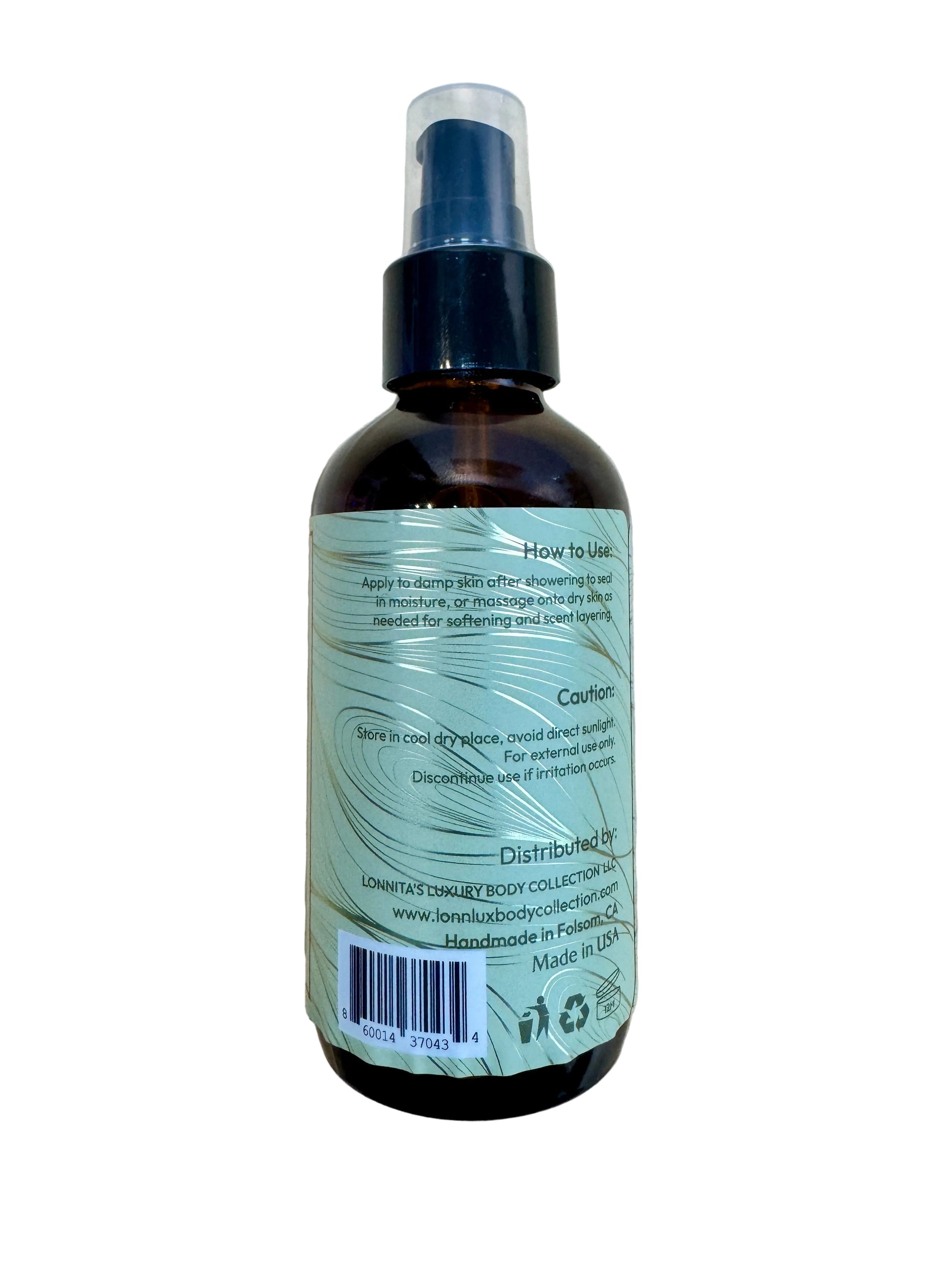 How to Use & Caution Body Oil
