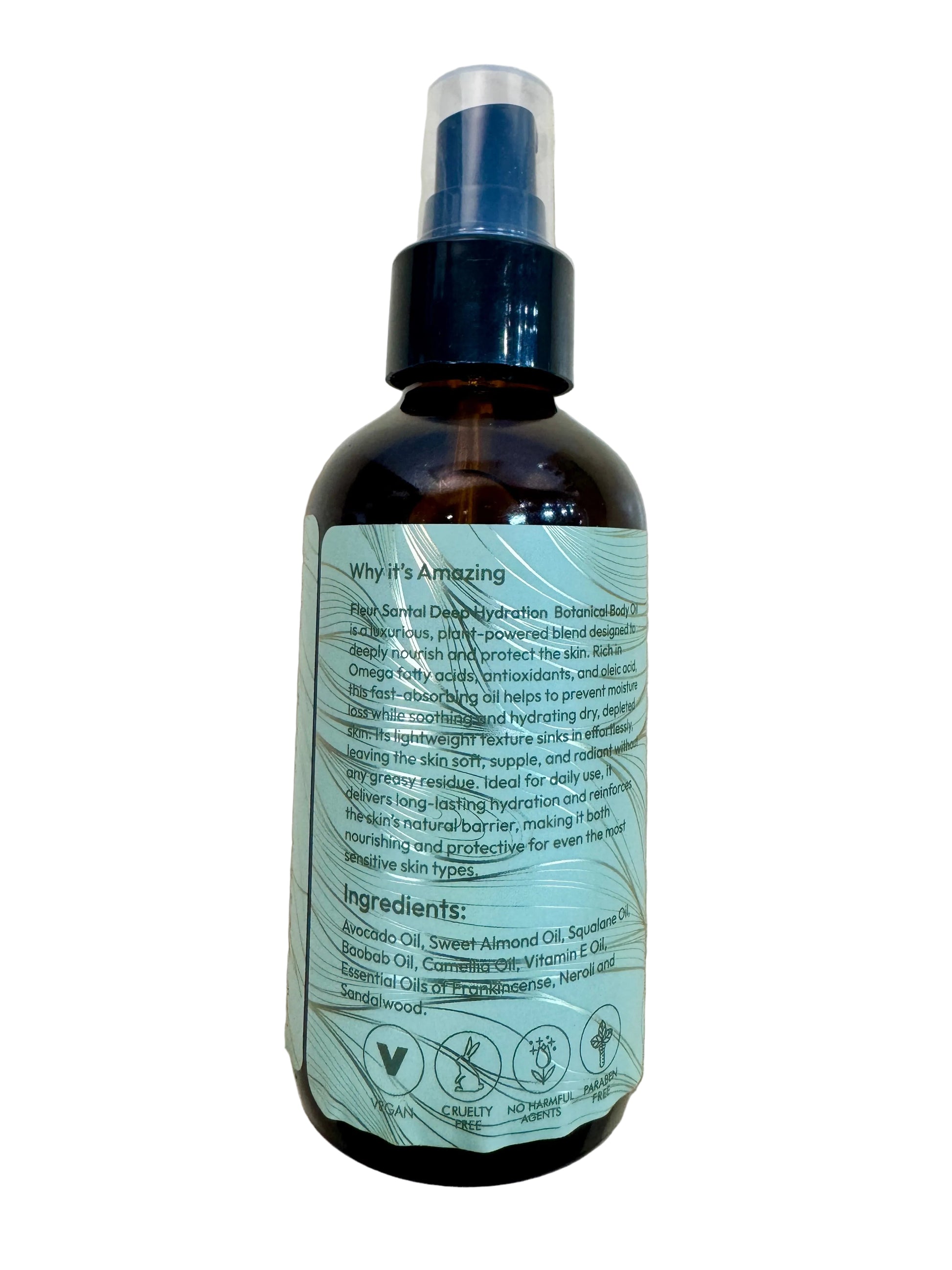 Why it’s Amazing Deep Hydration Bottle with a label