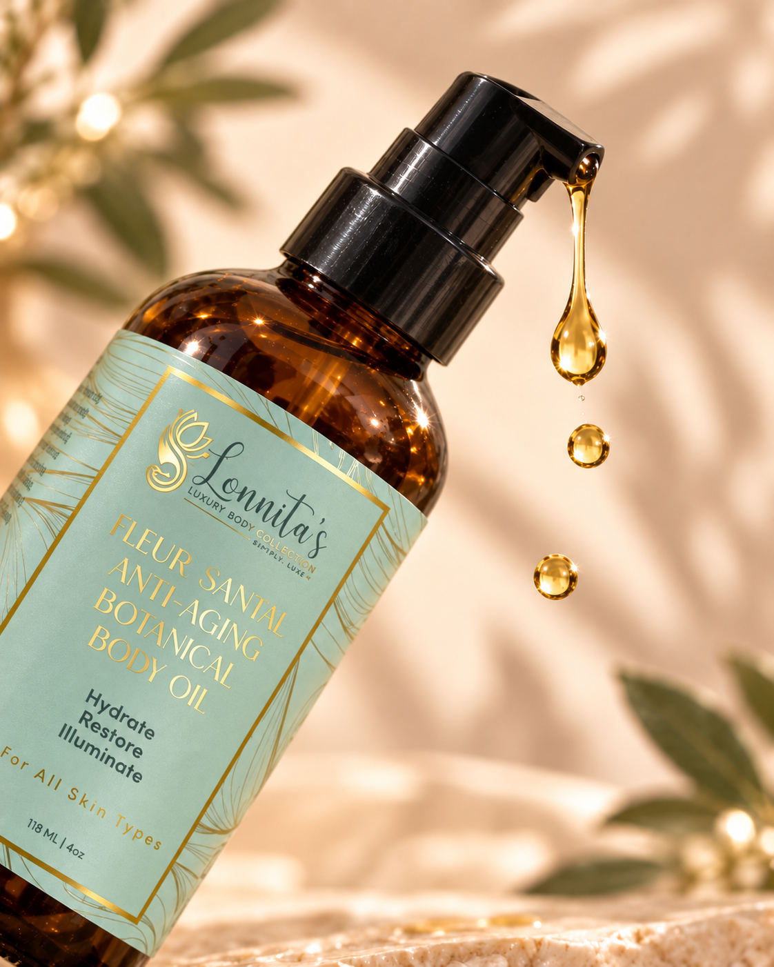 Lonnlux Botanical Body Elixir